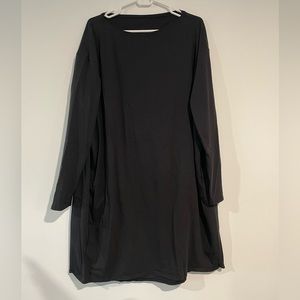 Very long oversized lululemon long sleeve night shirt